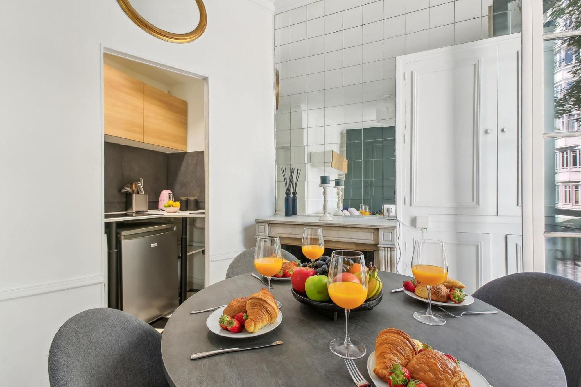 Ferienwohnung Le Marais 1Br Cozy Paris Exterior foto